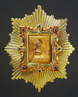 Почаївська ікона Божої Матері (Сусальне золото)